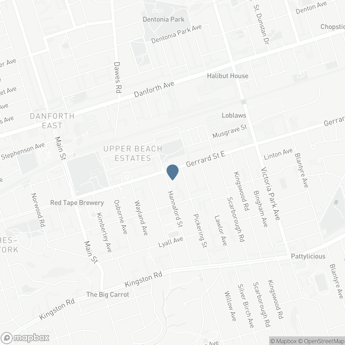GROUND FLOOR - 2343 GERRARD STREET E, Toronto, Ontario M4E 2E6